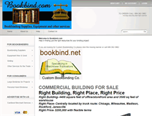 Tablet Screenshot of bookbind.com