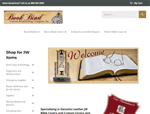 Tablet Screenshot of bookbind.net